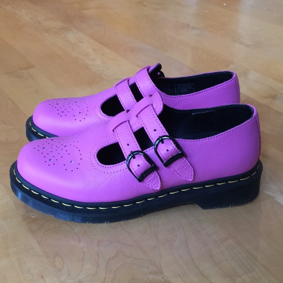 Dr. Martens 8065 Virginia Leather Mary Jane Shoes - Picture 5 of 16